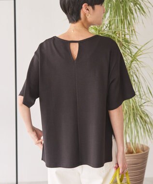 AMERICAN HOLIC バックスリットＴシャツ Black