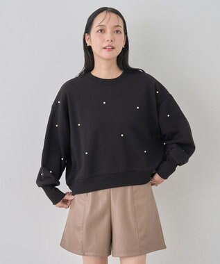 earth music&ecology パールプルオーバー Black