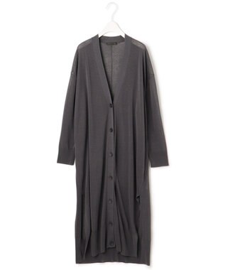 ICB L 【マガジン掲載】Stiffen ロング カーディガン（番号CH62） ダルブルー系