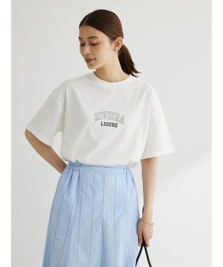 Green Parks 小さめカレッジボックスＴシャツ Off White