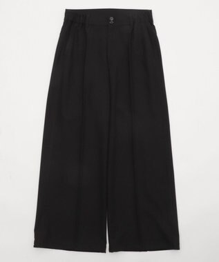 WEGO ローライズバギーフレアスラックス ブラック