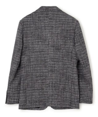 JOSEPH HOMME カスリライトツィード　ジャケット グレー系3