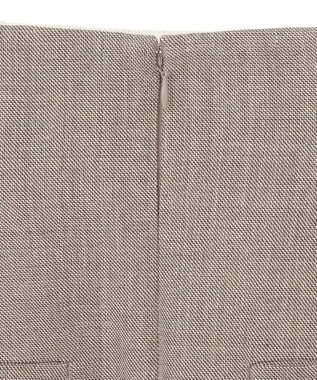 BEIGE， GRANET / ウールリバーIラインスカート Taupe×Ecru