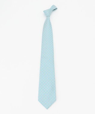 J.PRESS MEN 【VINTAGE JACQUARD COLLECTION】小紋柄 ネクタイ サックスブルー系8