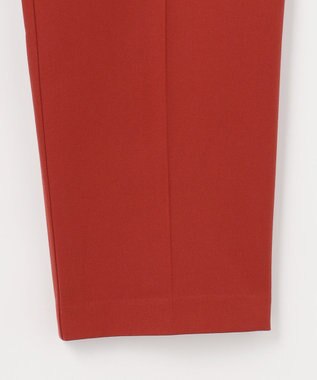 ANY L 【裏起毛/ウエストゴム】ウォームテーパードパンツ オレンジ