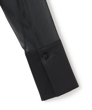 ICB 【WEB＆一部店舗限定】SheerSerika ボートネックプルオーバー ブラック