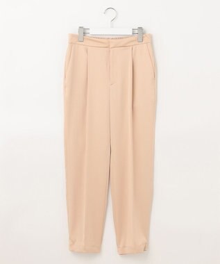 自由区 【洗える】チンツサテンタンブラー ジョガーパンツ ピンク系