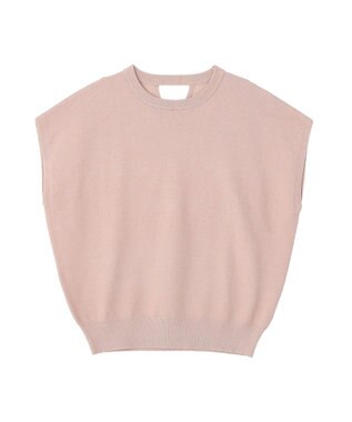AMERICAN HOLIC 【WEB限定】接触冷感ラメフレンチスリーブニットプルオーバー Pink