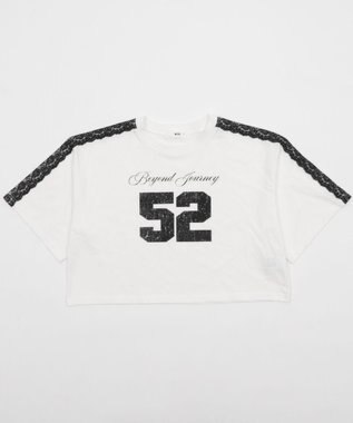 WEGO レースショルダーショートT ホワイト