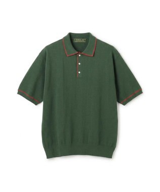 J.PRESS MEN 【WEB・一部店舗限定】Blancket Stitch Knit Polo