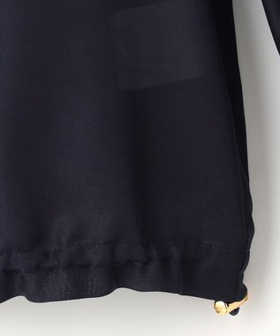 ANY SIS 【接触冷感】シアー ブルゾン ネイビー