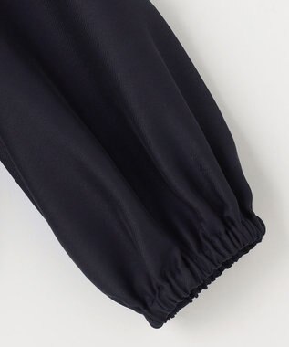 ANY SIS 【接触冷感】シアー ブルゾン ネイビー