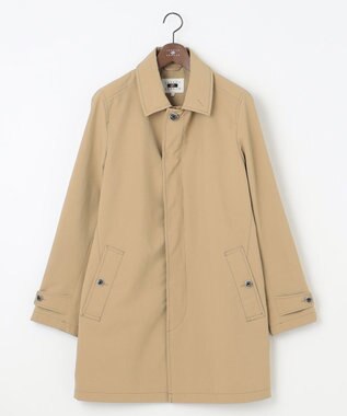 JOSEPH ABBOUD 【キングサイズ・サスティナブル素材/JAPANファブリック/撥水加工/マルチシーン対応】キューブテックス ステンカラー コート キャメル系