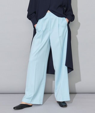 JOSEPH パステルウール　ワイドトラウザーズ Arctic