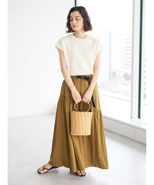 CRAFT STANDARD BOUTIQUE スムースフレンチスリーブプルオーバー Ivory