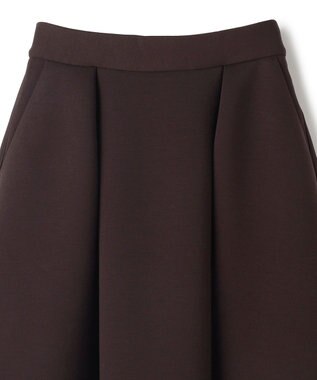 UNFILO L 【VERY×UNFILOコラボ】BEAUTY FORM JERSEY+ ボリューム フレアスカート ブラウン