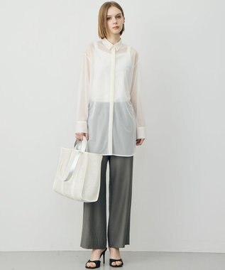 ICB 【30th ANNIVERSARY】メッシュBOXトート オフホワイト