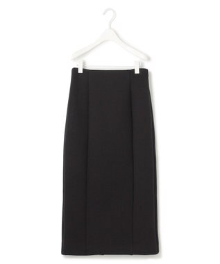 ICB 【洗える・WEB限定カラーあり】コンパクトダブルフェイス スカート ブラック系