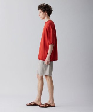 UNFILO MENS 【抗菌防臭】イージーケア ライトニットT [23年春夏商品] オレンジ