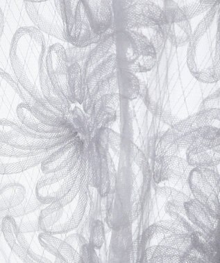 Green Parks チュールレイヤードブラウス White