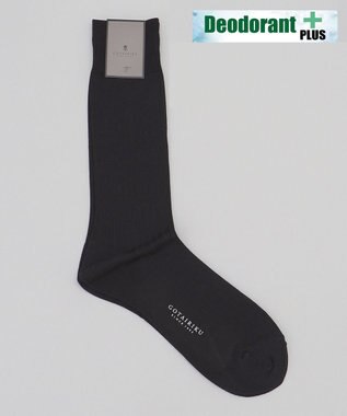 GOTAIRIKU 蒸れにくい/高耐久【日本製/ビジカジ兼用/定番】オリジナル コーデュラ混 リブソックス