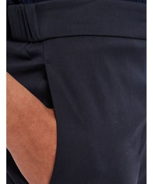 JOSEPH ライトギャバジンストレッチ　ワイドトラウザーズ Navy