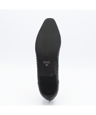 APOM フレンチスクエアメッシュフラット ブラック