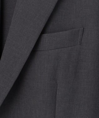 UNFILO MENS 【OCEANS 雑誌・web・YouTube 掲載】WOOL TOUCH 機能美ジャケット【東レ開発のウール見え高機能素材】 チャコール