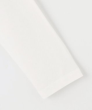 自由区 【洗える】ドライタッチインナー ハイネックカットソー アイボリー系