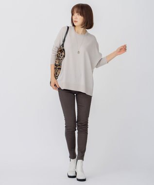 23区 ダルメシアンジャスパー ネックレス シルバー系