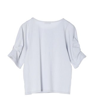 earth music&ecology タックスリーブプルオーバー Light Gray