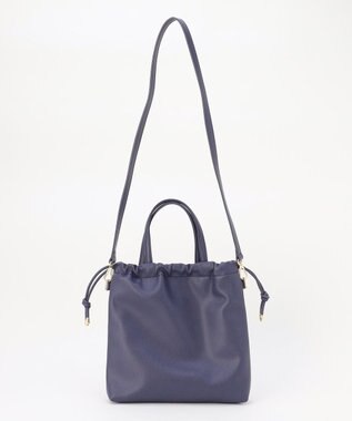 ANY 巾着バッグ ネイビー