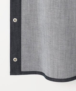 J.PRESS LADIES S セルロースシャンブレー ジャケット ネイビー系