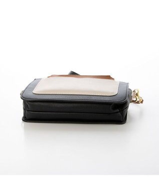 UNBILLION カシュカシュ cachecache / フロントポケットタッセルショルダー ベージュミックス