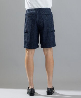 JOSEPH HOMME リネンドビージャージー　/ BERMUDA ネイビー系