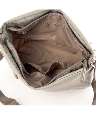 Y'SACCS Polka Dots 口折れショルダー グレージュ