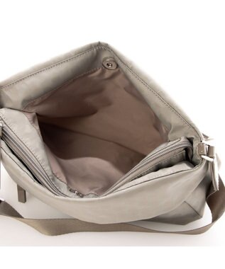 Y'SACCS Polka Dots 口折れショルダー グレージュ