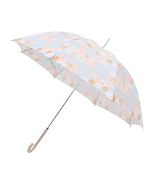 MOONBAT PAUL&JOE ACCESSOIRES(ポール＆ジョー アクセソワ) 長傘 総柄クリザンテーム ライトグレー