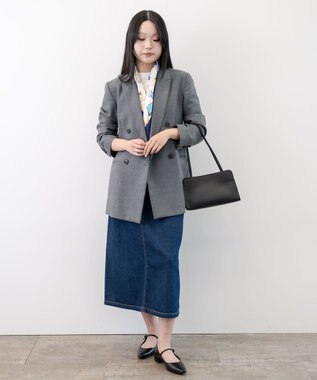 caqu FS 4/5丈 デニムスカート