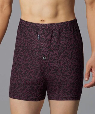 WACOAL MEN トランクス ニット素材 なめらかな肌ざわり 前開き 下着 メンズ GT7111 /ブロス バイ ワコールメン エンジ