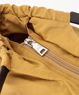 Y'SACCS 【Y’SACCS vous et】サイドギャザー2WAYトート Mサイズ マスタード