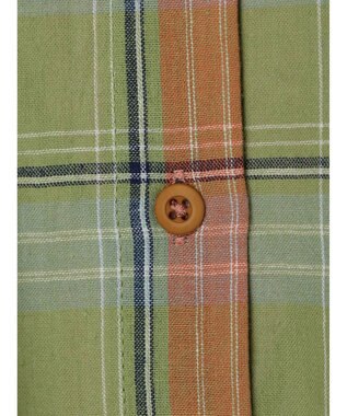 CRAFT STANDARD BOUTIQUE チェックフィッシュテールチュニック Light Green