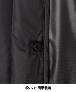 GOTAIRIKU 【GOTAIRIKUコートに取付可能】別売りダウンライナー(25年モデル) ブラック系