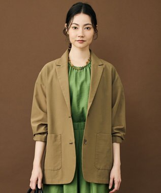 自由区 シアーボイルテーラード ジャケット