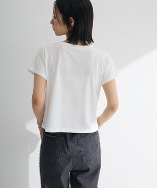 Green Parks ・ｓｗｉｎｇ　ｂｙ　パールリボンモチーフＴＥＥ Off White