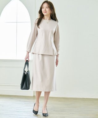 ANY 【WEB限定】パールバーピアス(両耳用) ライトゴールド