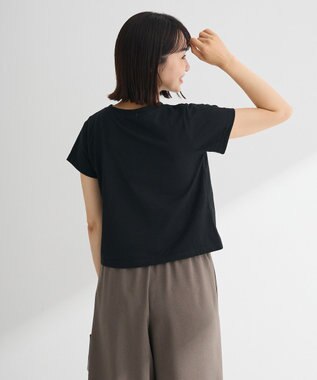 Green Parks ・ｓｗｉｎｇ　ｂｙ　パールリボンモチーフＴＥＥ Black