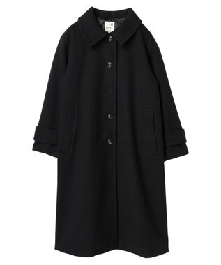 earth music&ecology ステンカラーコート（無地） Black