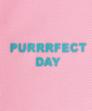 PW CIRCULUS 【WOMEN】【吸汗速乾/ストレッチ/UVケア】ベーシックカノコ スキッパー ポロシャツ ゴルフウェア レディース ピンク