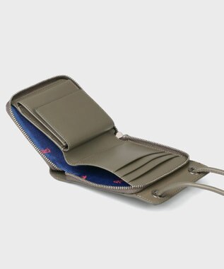 Paul Smith スレートフォールド 2つ折り財布 グレイッシュベージュ